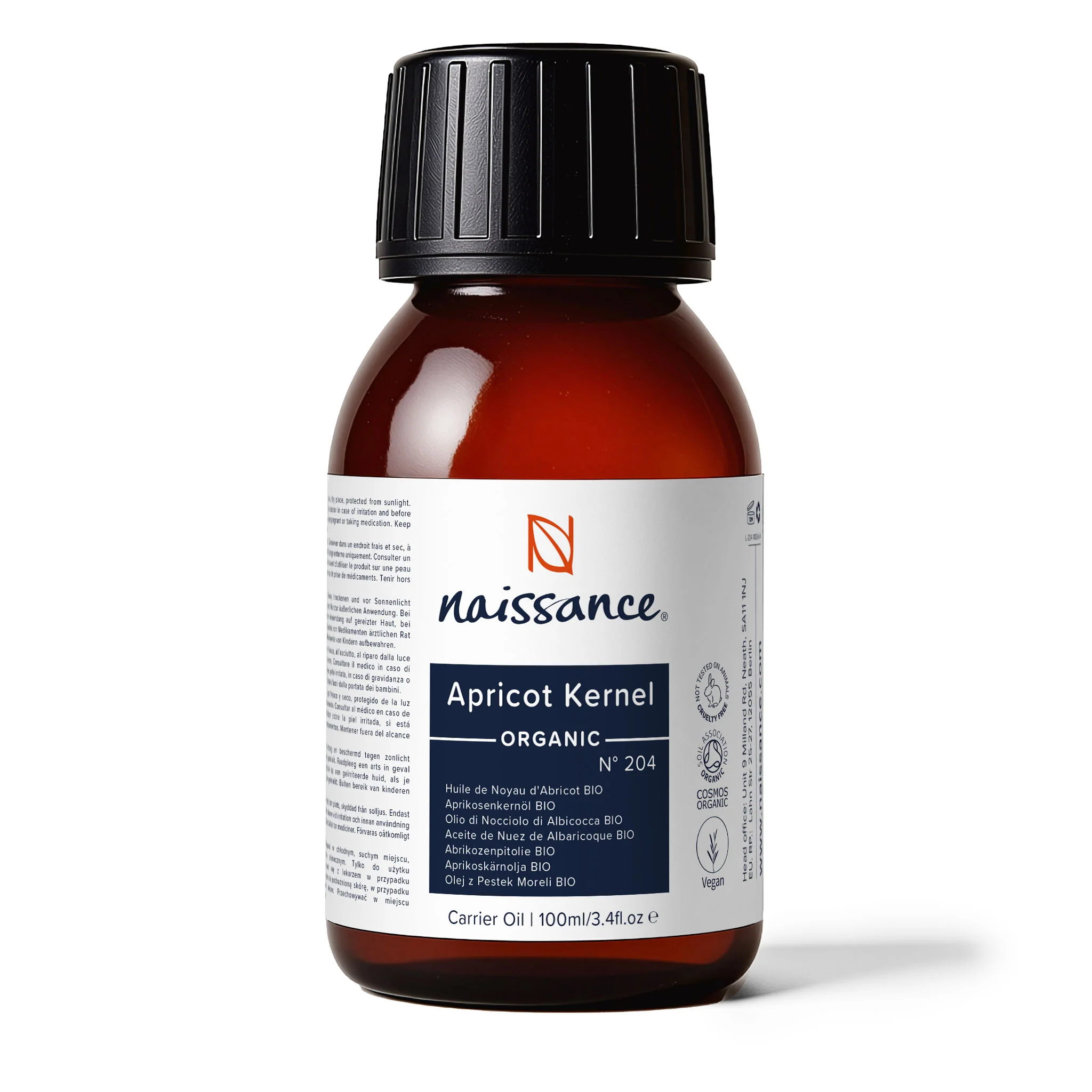 Apricot Kernel Organic Oil (N° 204)