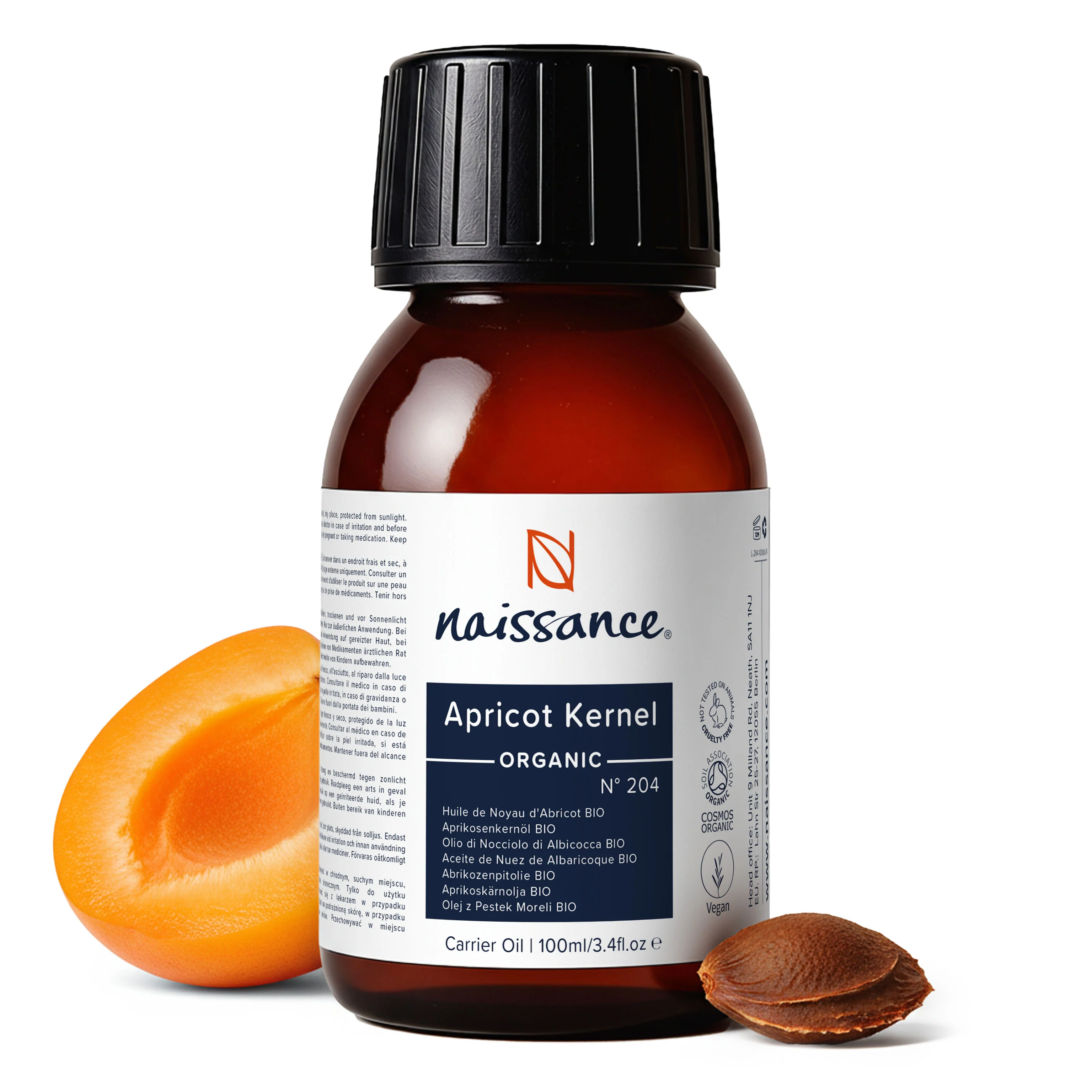 Apricot Kernel Organic Oil (N° 204) - Image 2