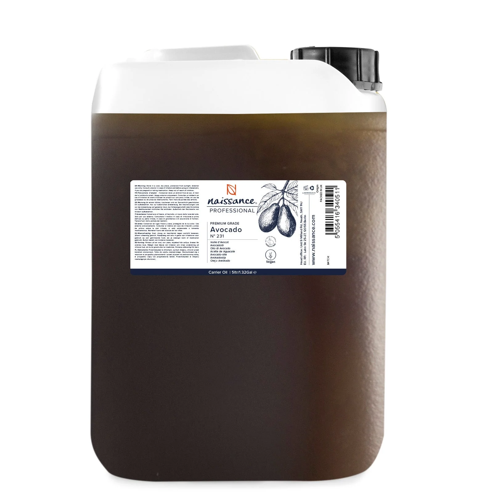 Avocado Virgin Oil (N° 231)_Premium Professional