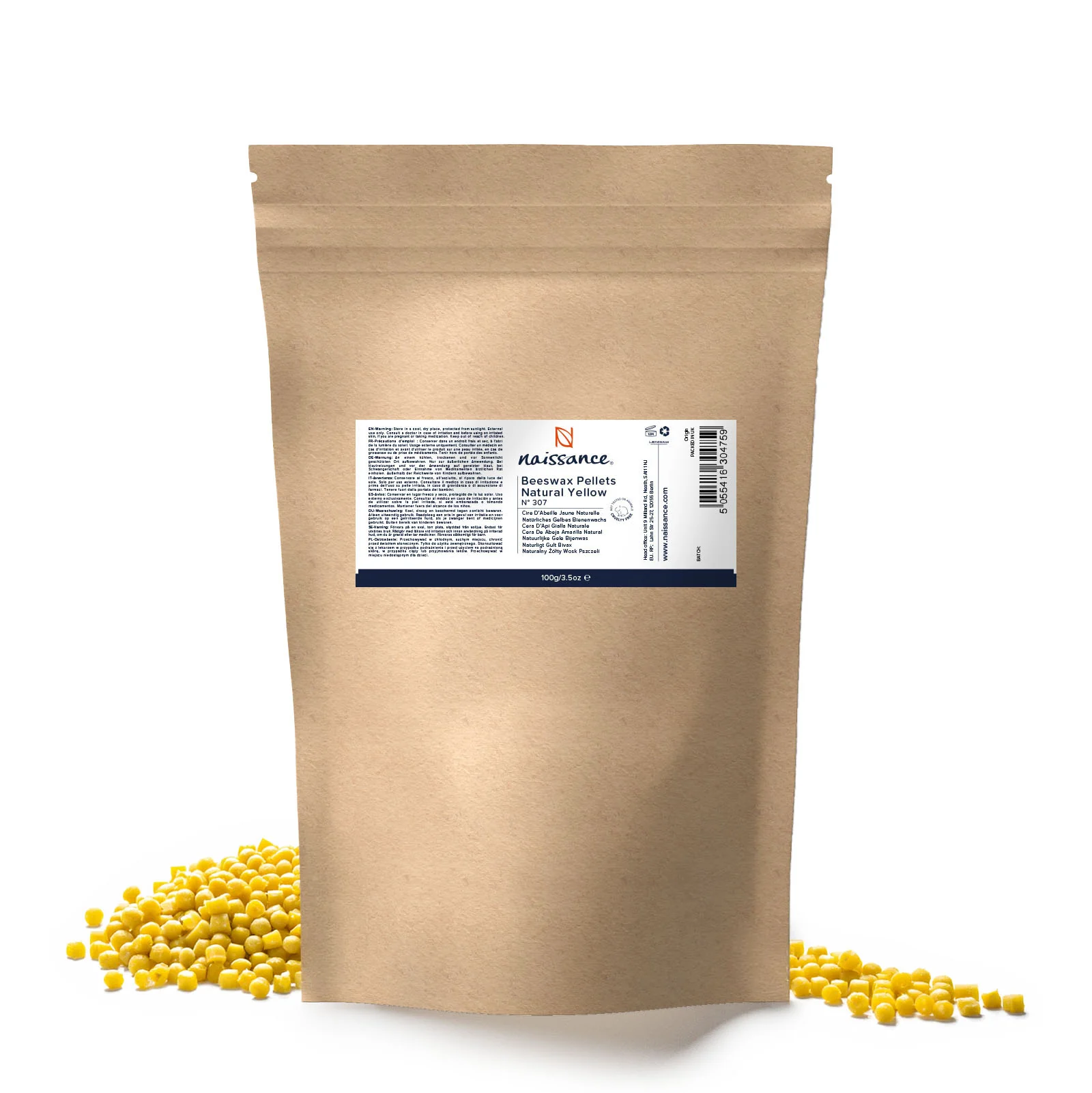 Natural Yellow Beeswax Pellets (N° 307) - Image 4