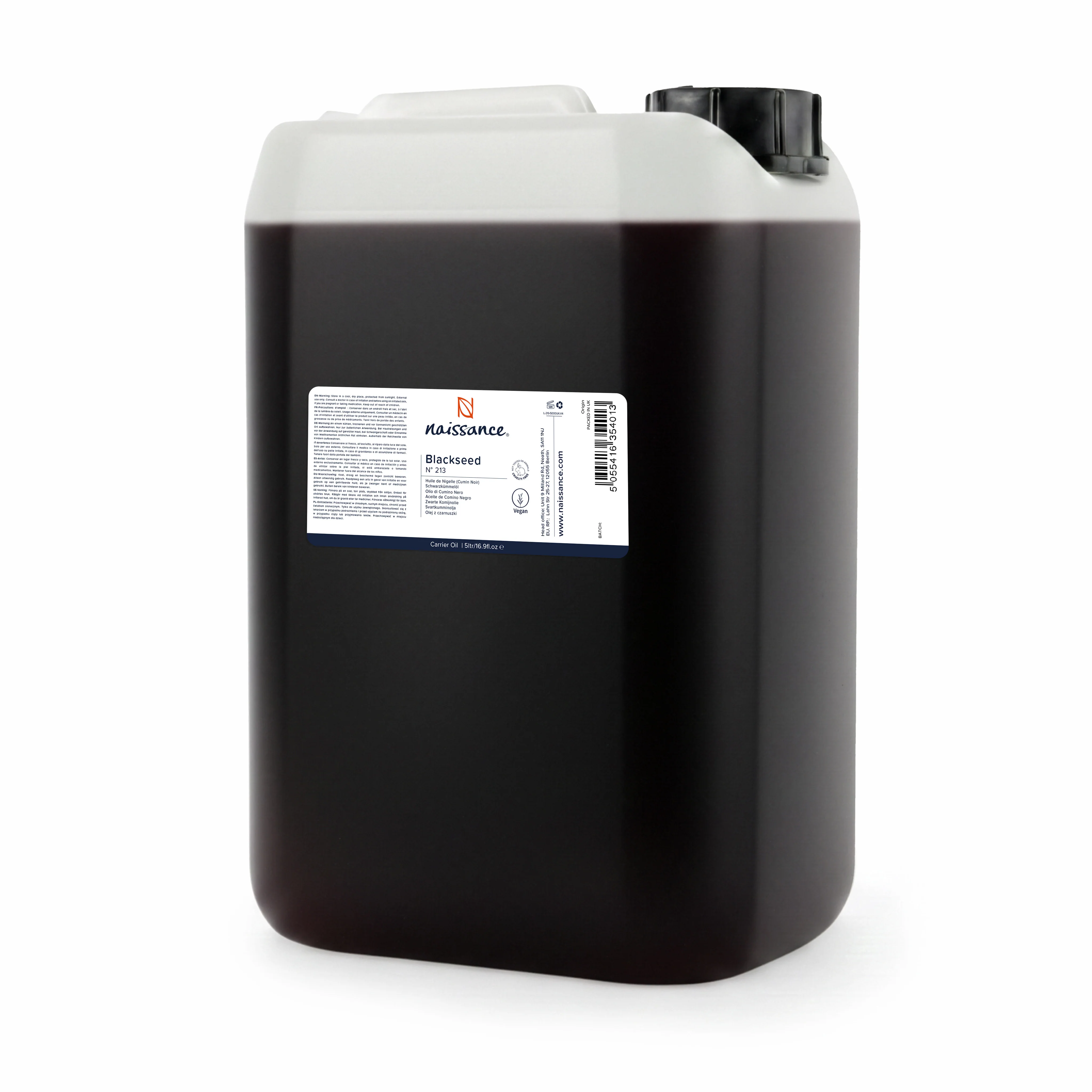 Black Seed Oil Refill 5L ( No.213) Premium