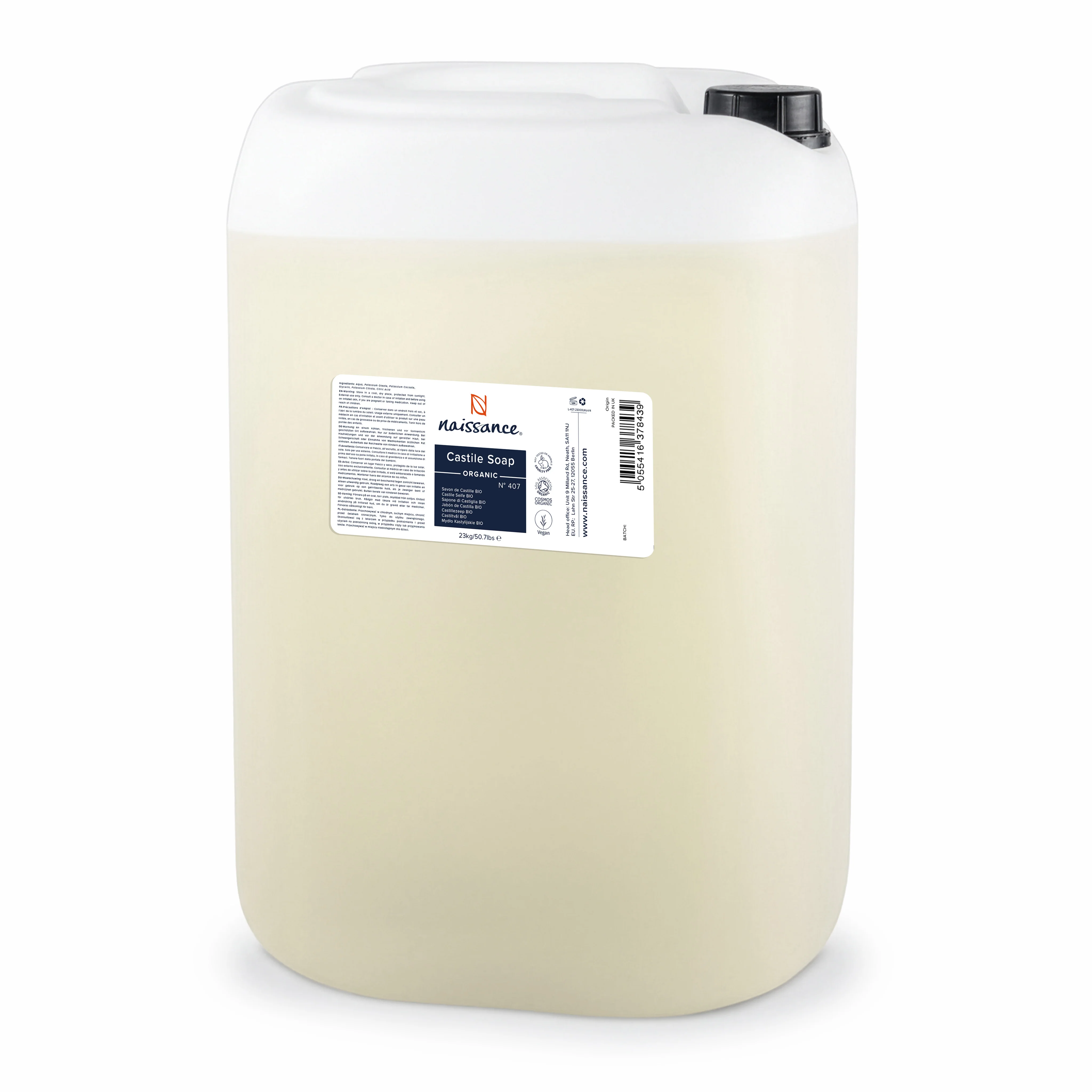Castile Liquid Soap Organic (No. 407) - Image 2