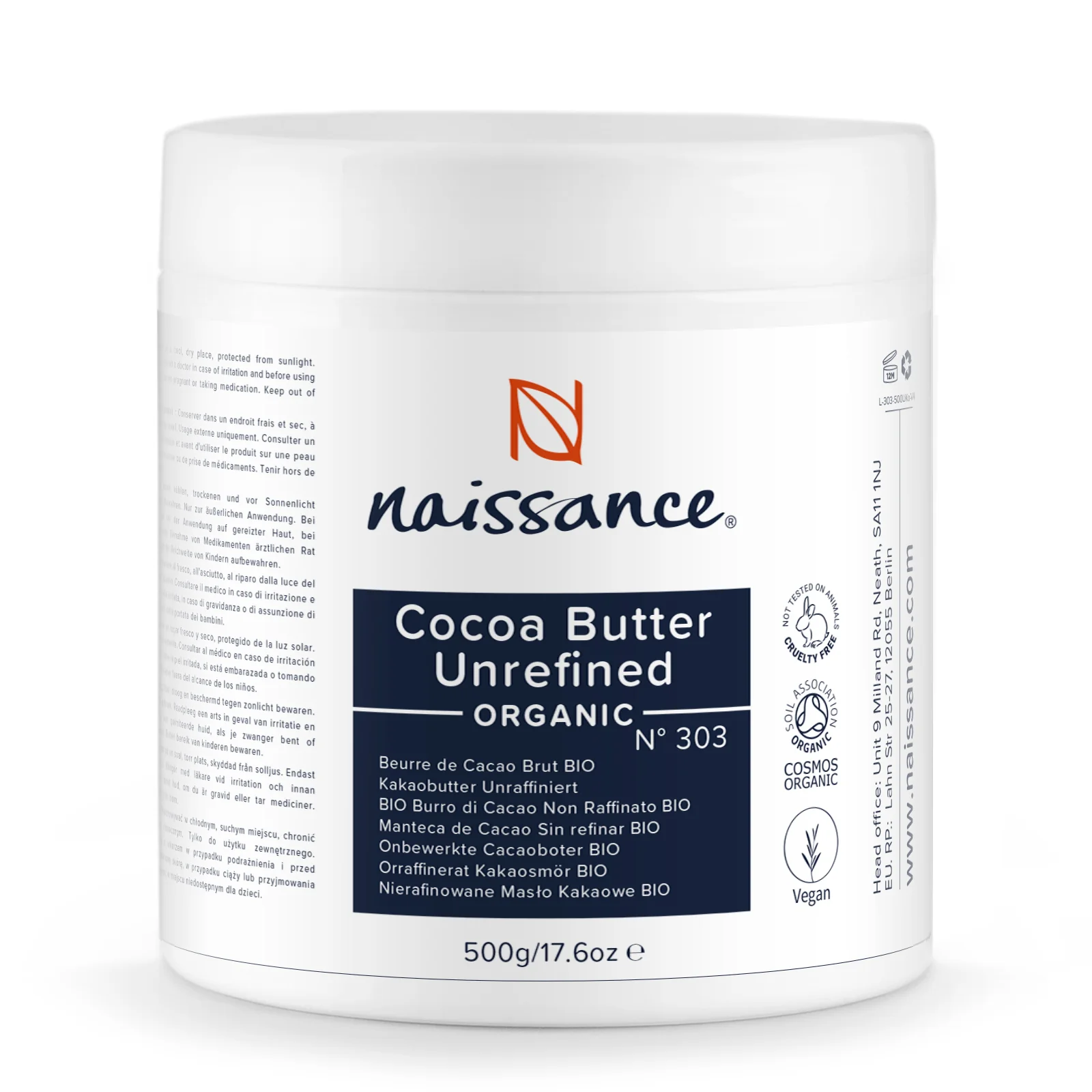 Cocoa Butter Unrefined Organic & Fairtrade (N° 303) - Image 4