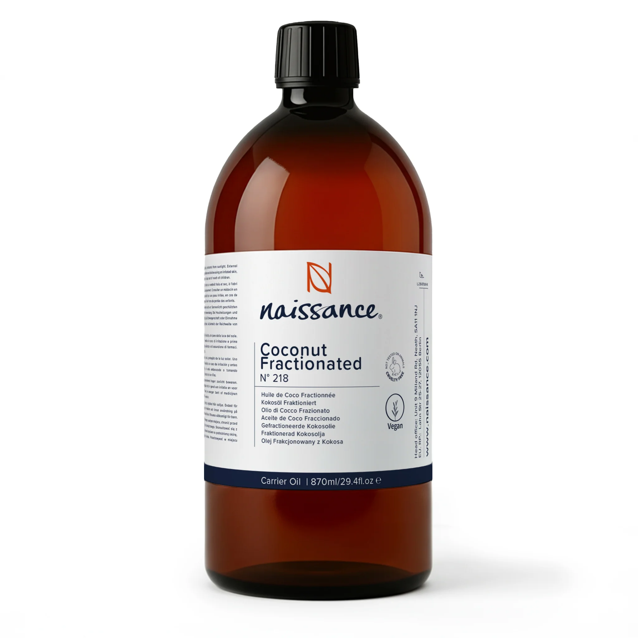 Coconut Fractionated (liquid) Oil (No. 218) - Image 6