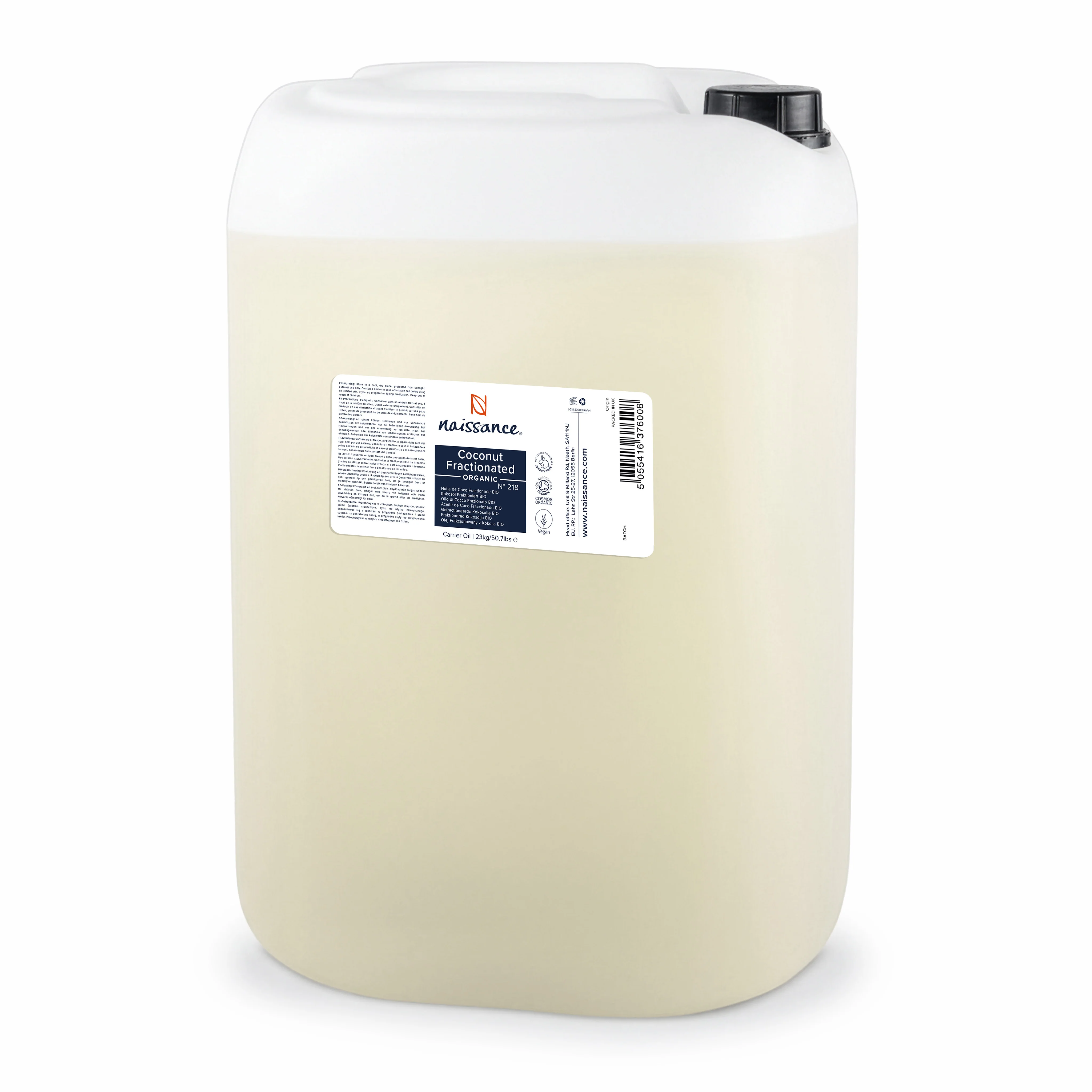 Coconut Fractionated Organic Oil (No. 218) - Image 3