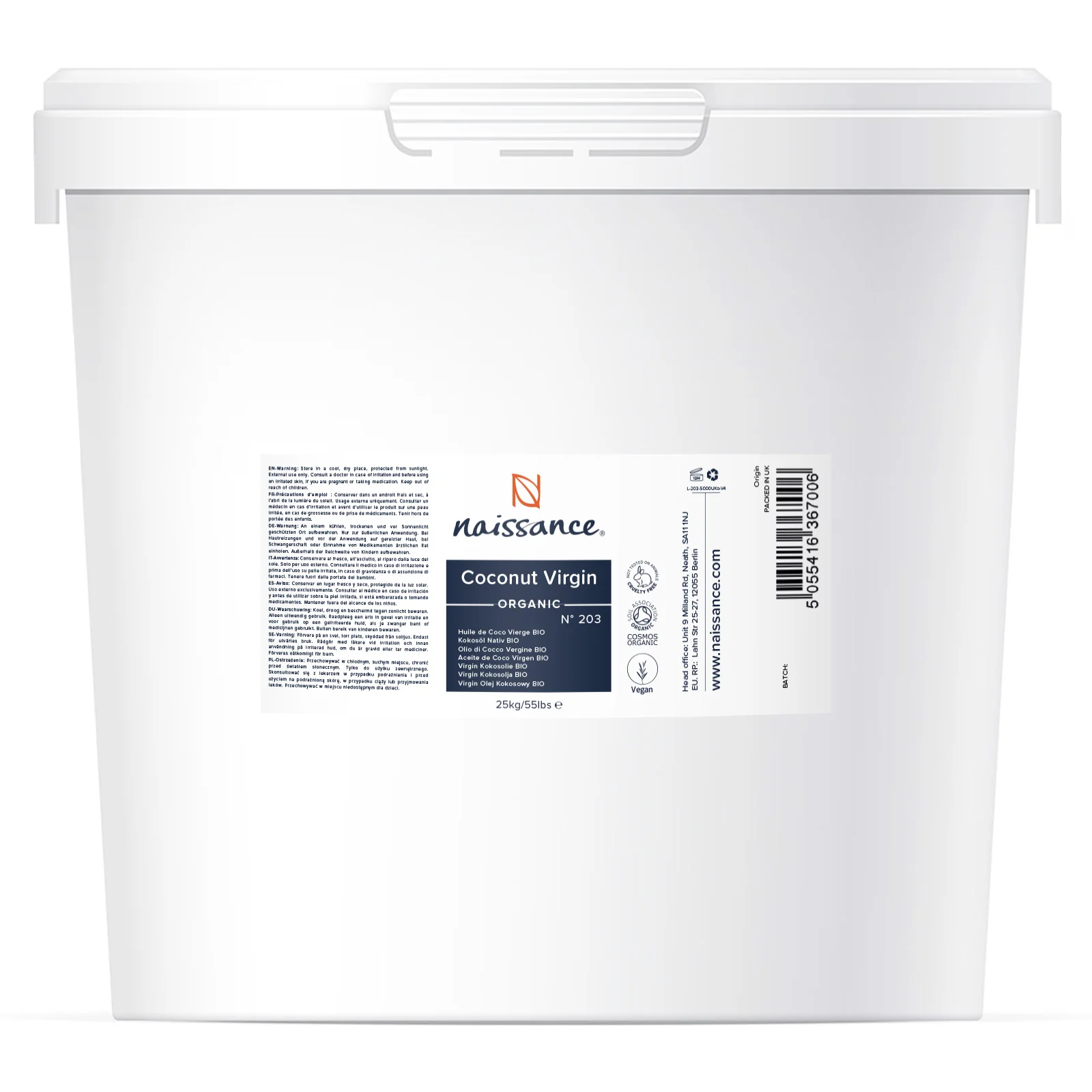 Coconut Virgin Organic Oil (No. 203) - Image 2