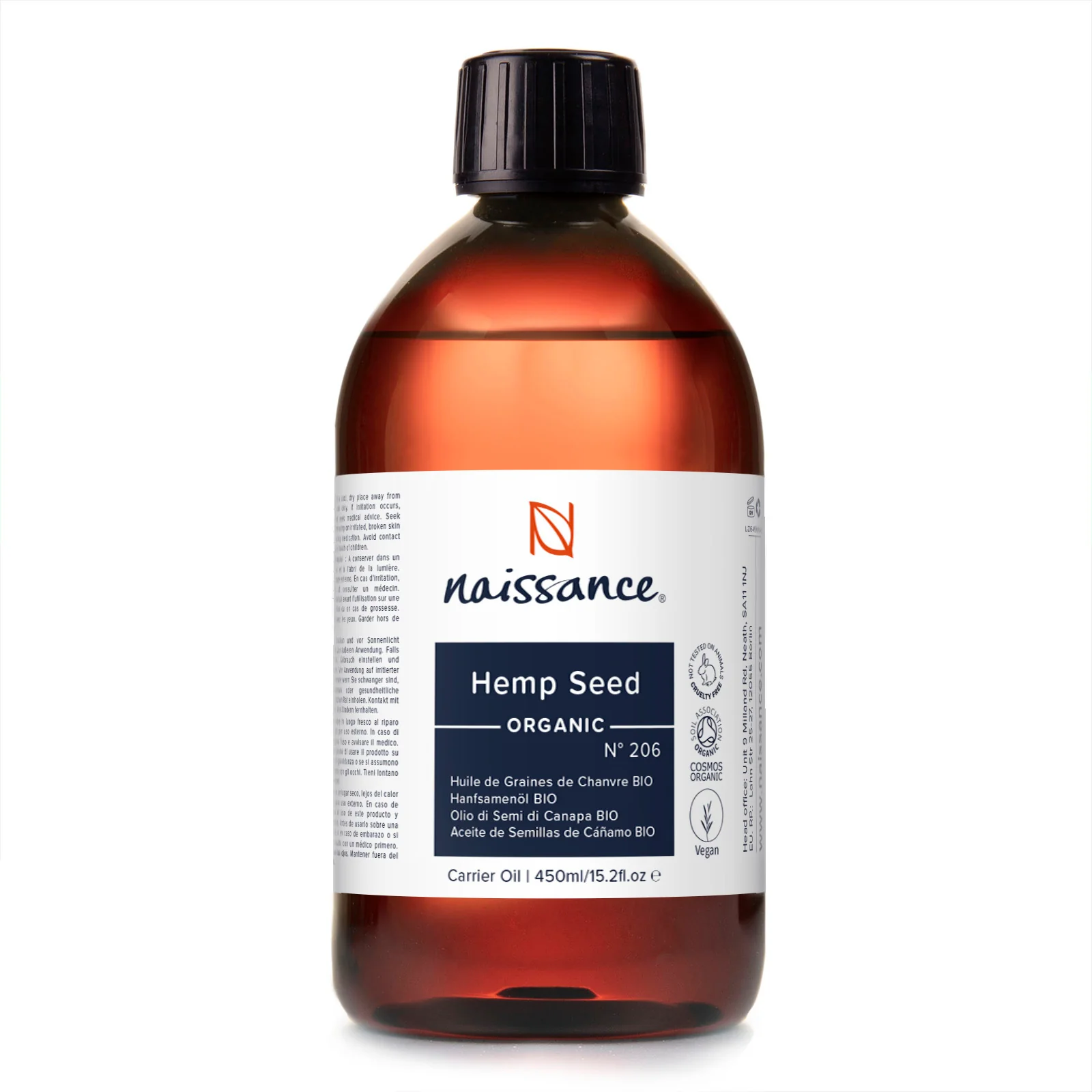 Hemp Seed Organic Oil (No. 206) - Image 4