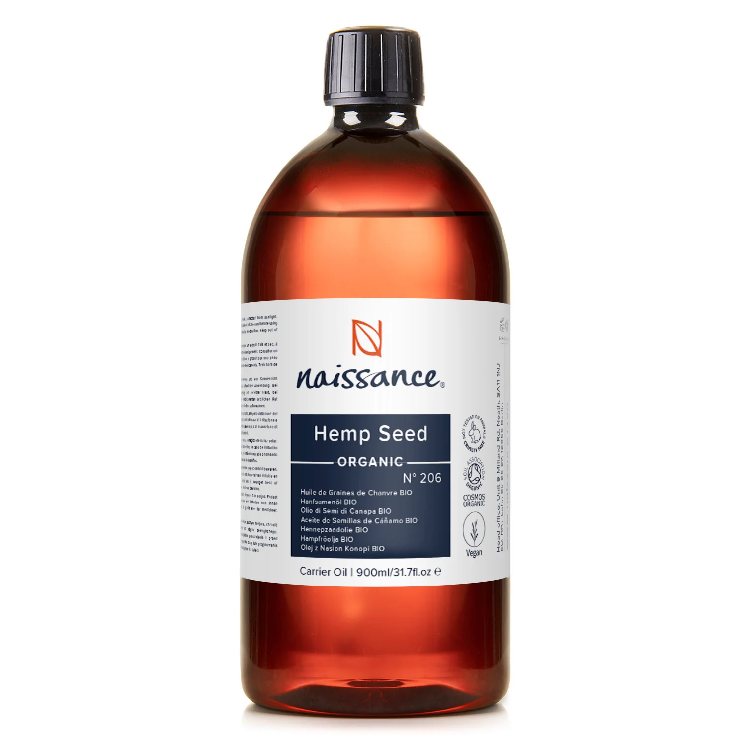Hemp Seed Organic Oil (No. 206) - Image 5
