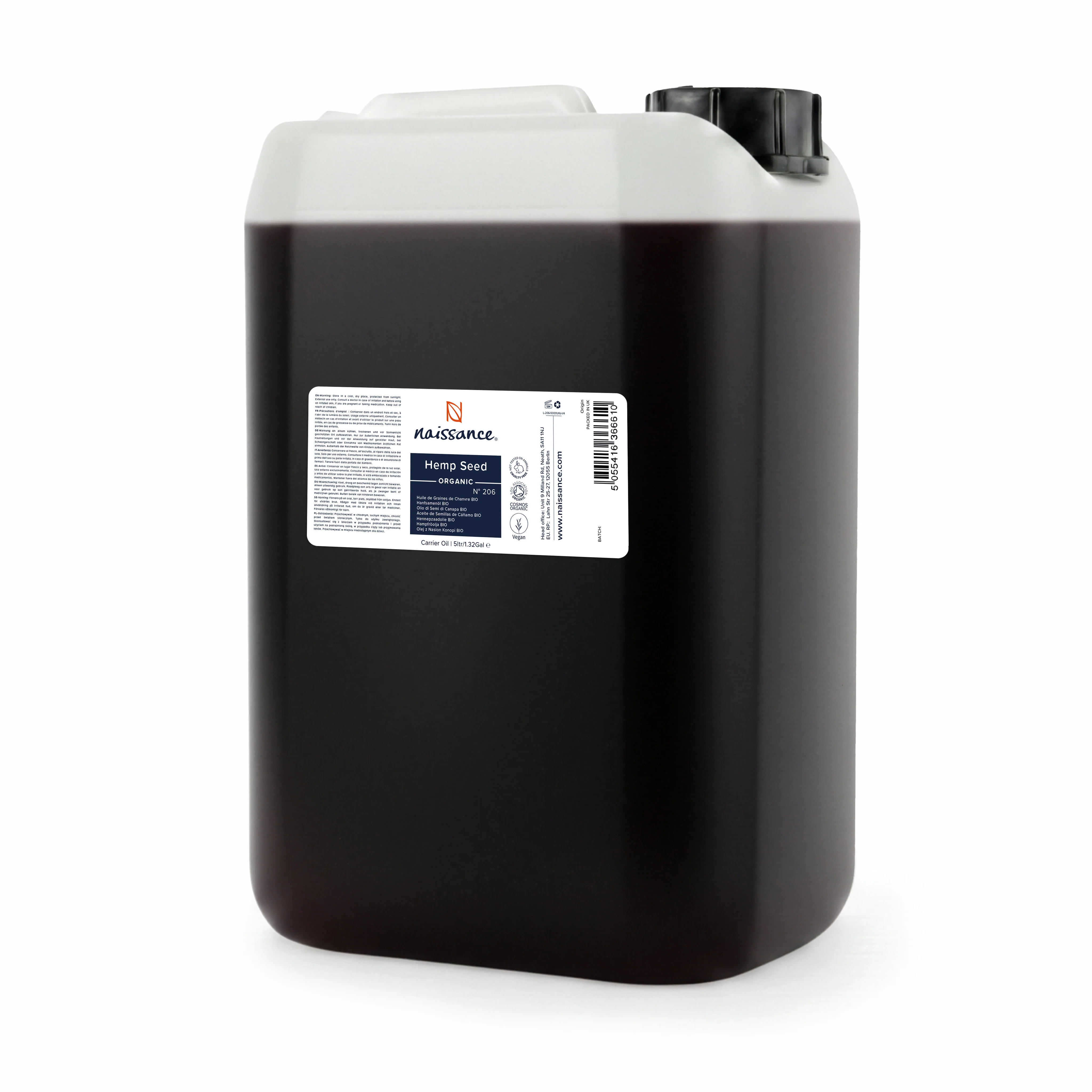 Hemp Seed Organic Oil (No. 206)