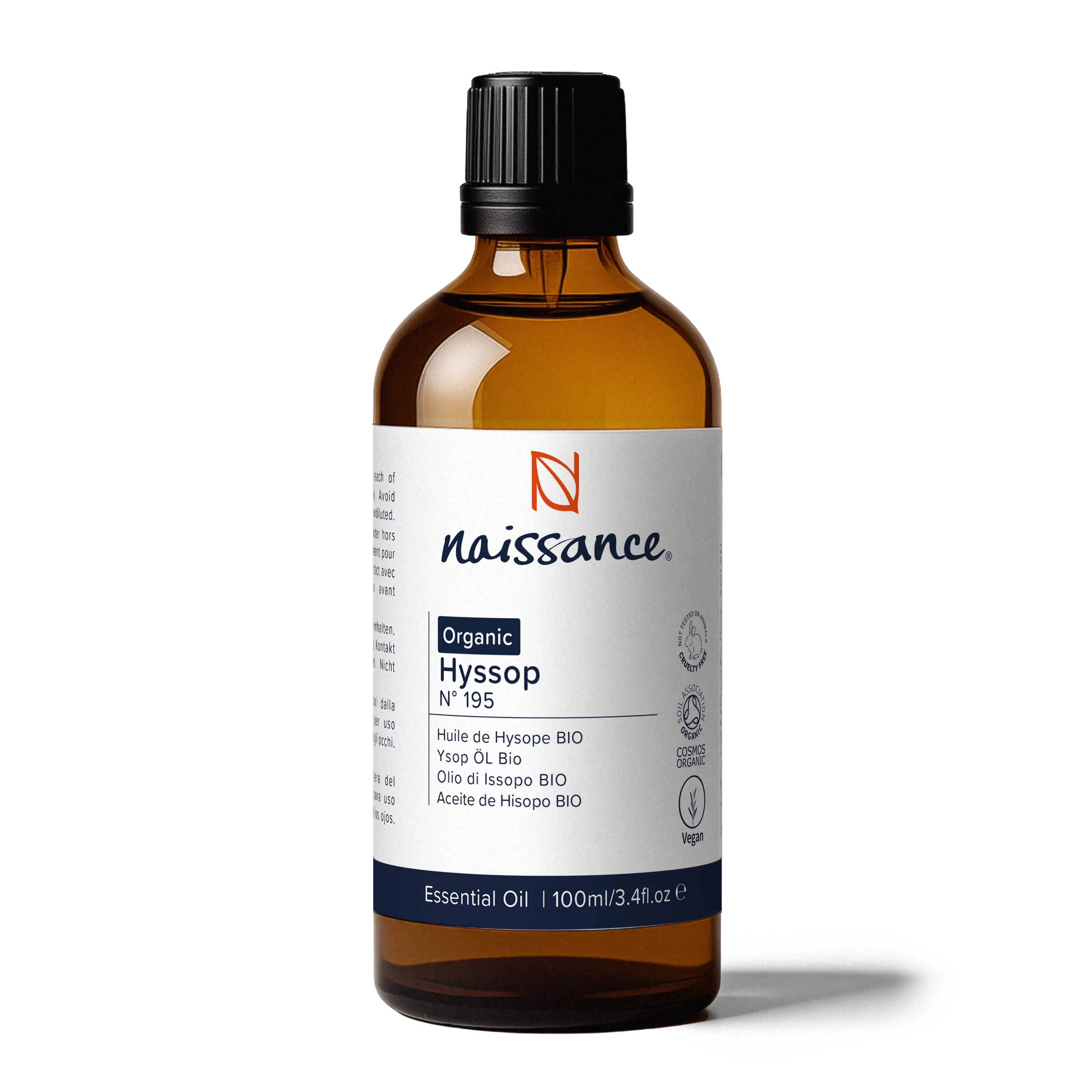 Hyssop Organic Essential Oil (No. 195)