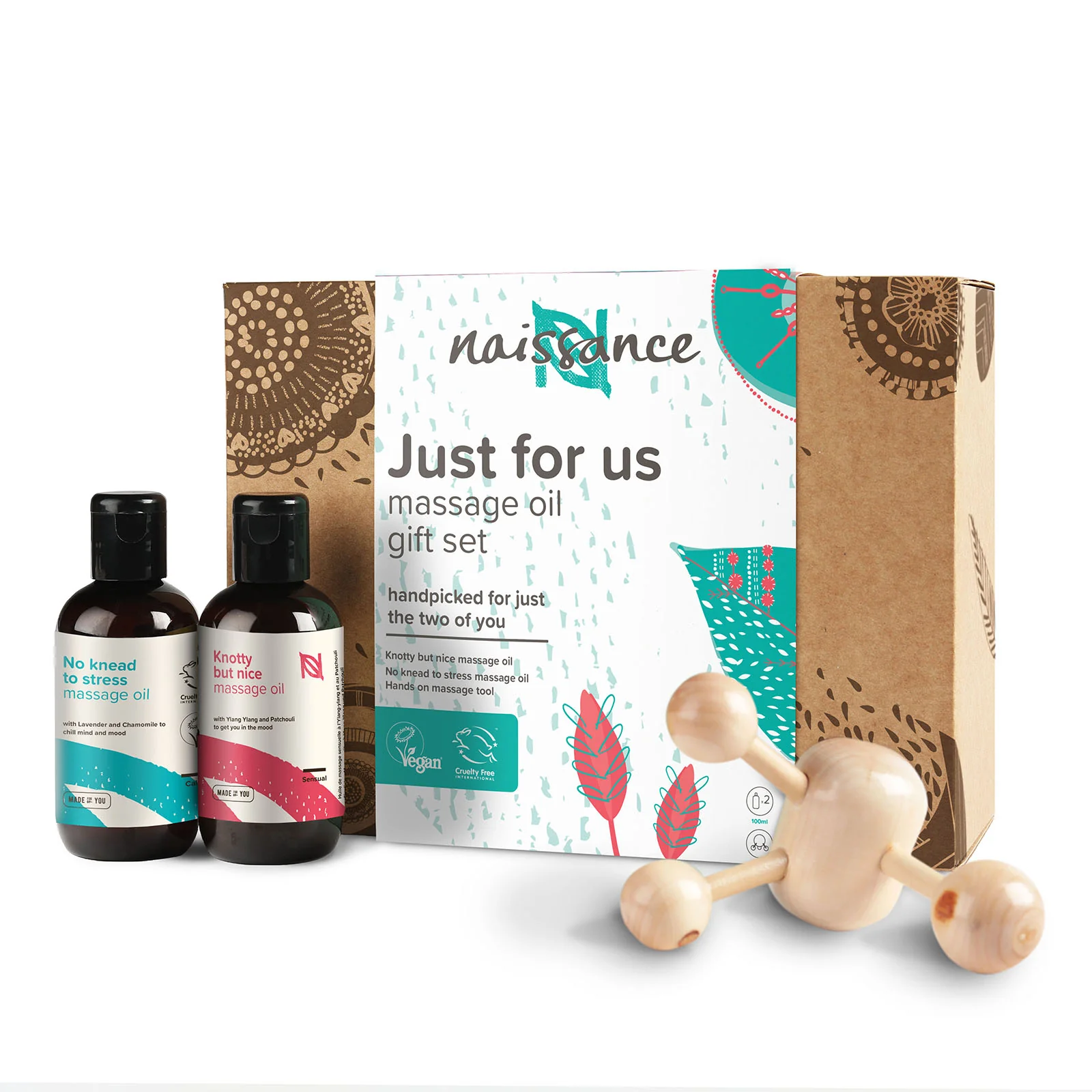 Just for Us Massage Oil Gift Set