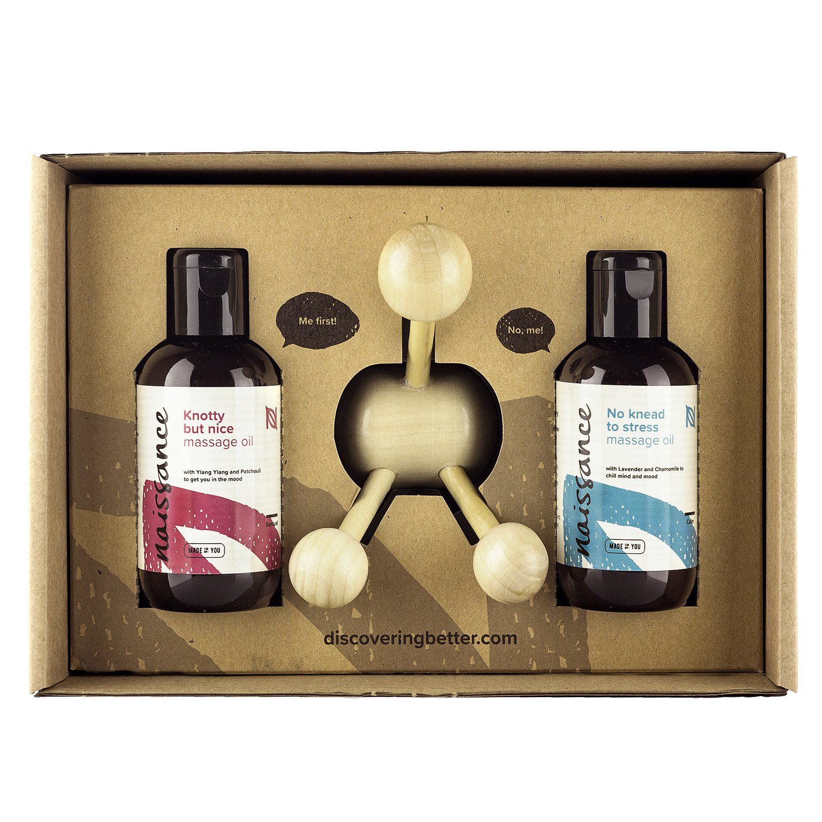 Just for Us Massage Oil Gift Set - Image 3