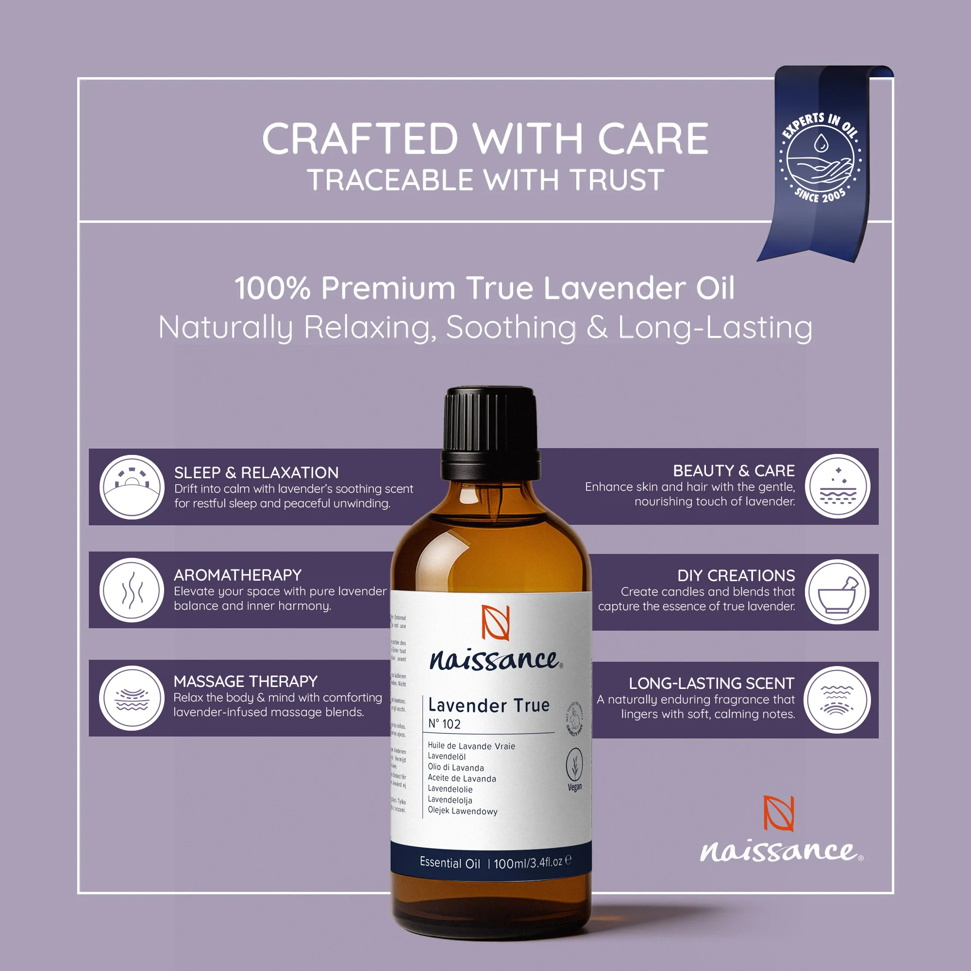 Lavender True Essential Oil (No. 102) - Image 4