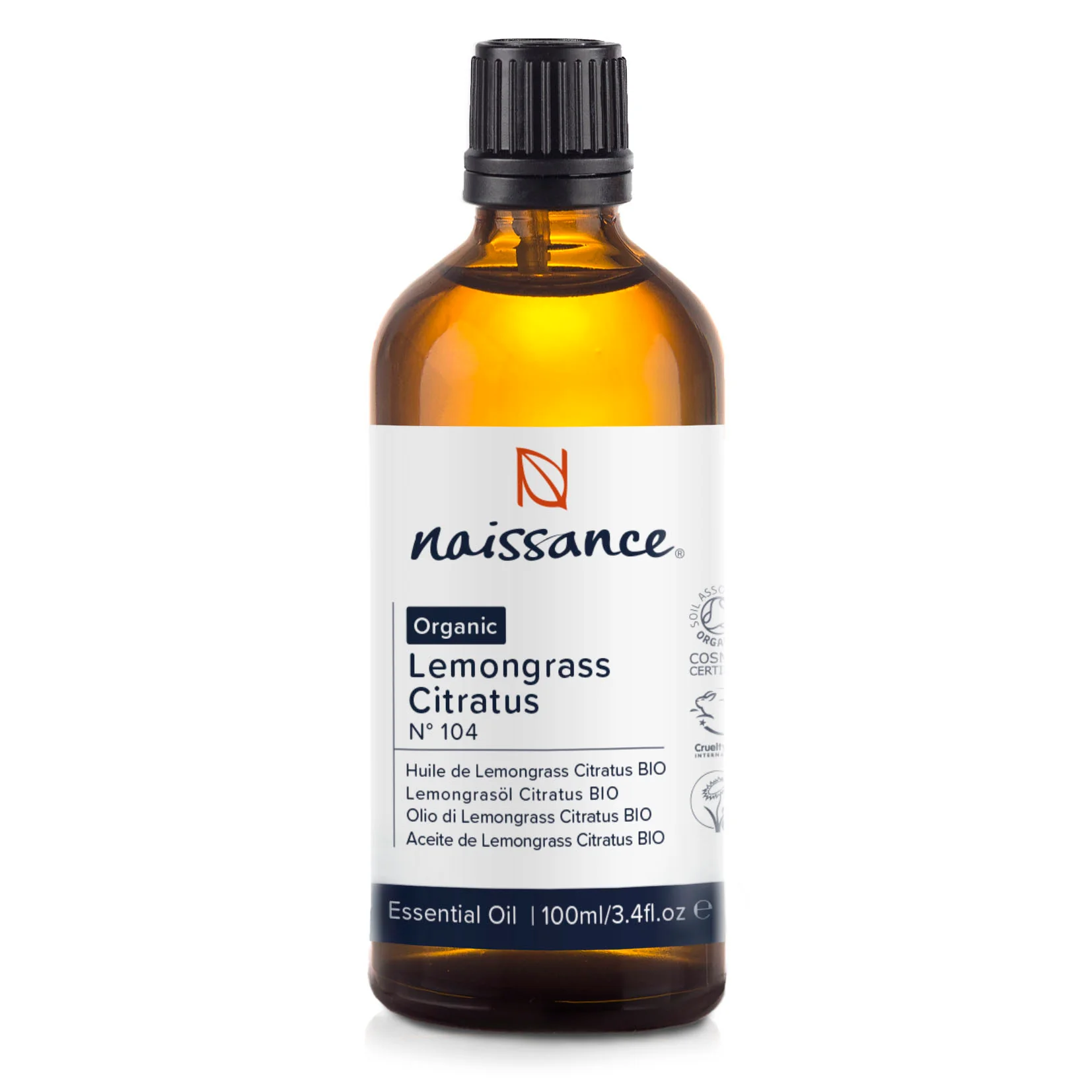 Lemongrass Citratus Organic Essential Oil (No. 104) - Image 2