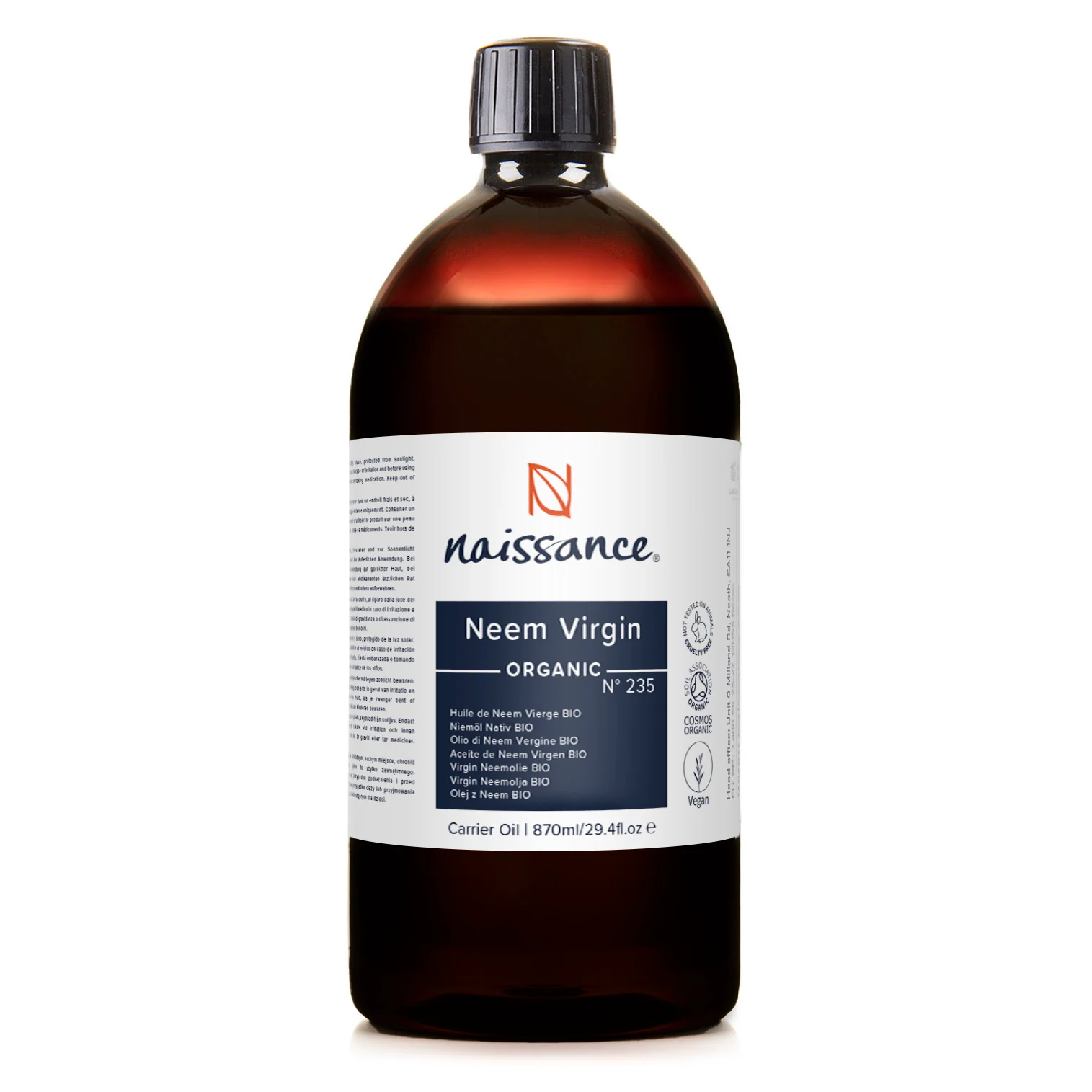 Neem Virgin Organic Oil (No. 235) - Image 5