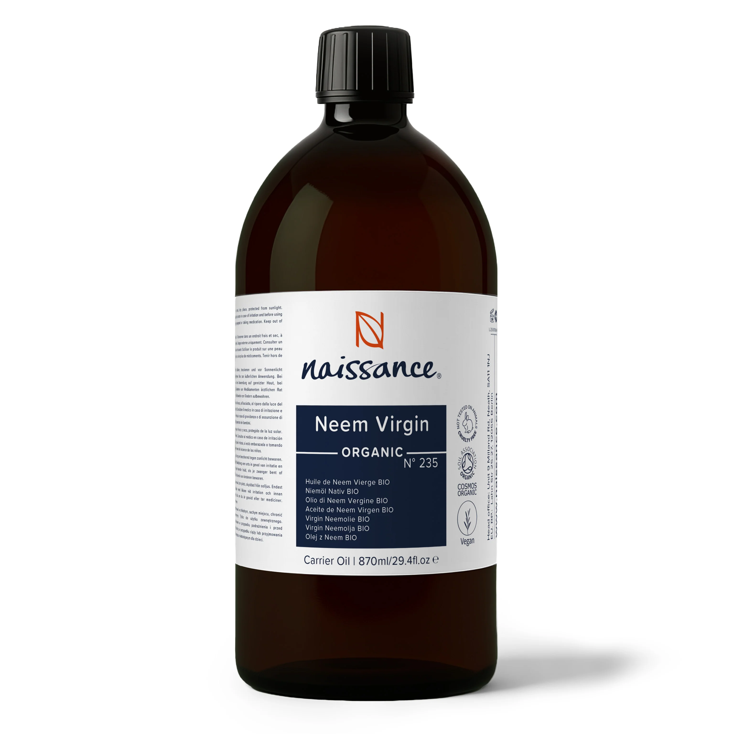 Neem Virgin Organic Oil (No. 235) - Image 2