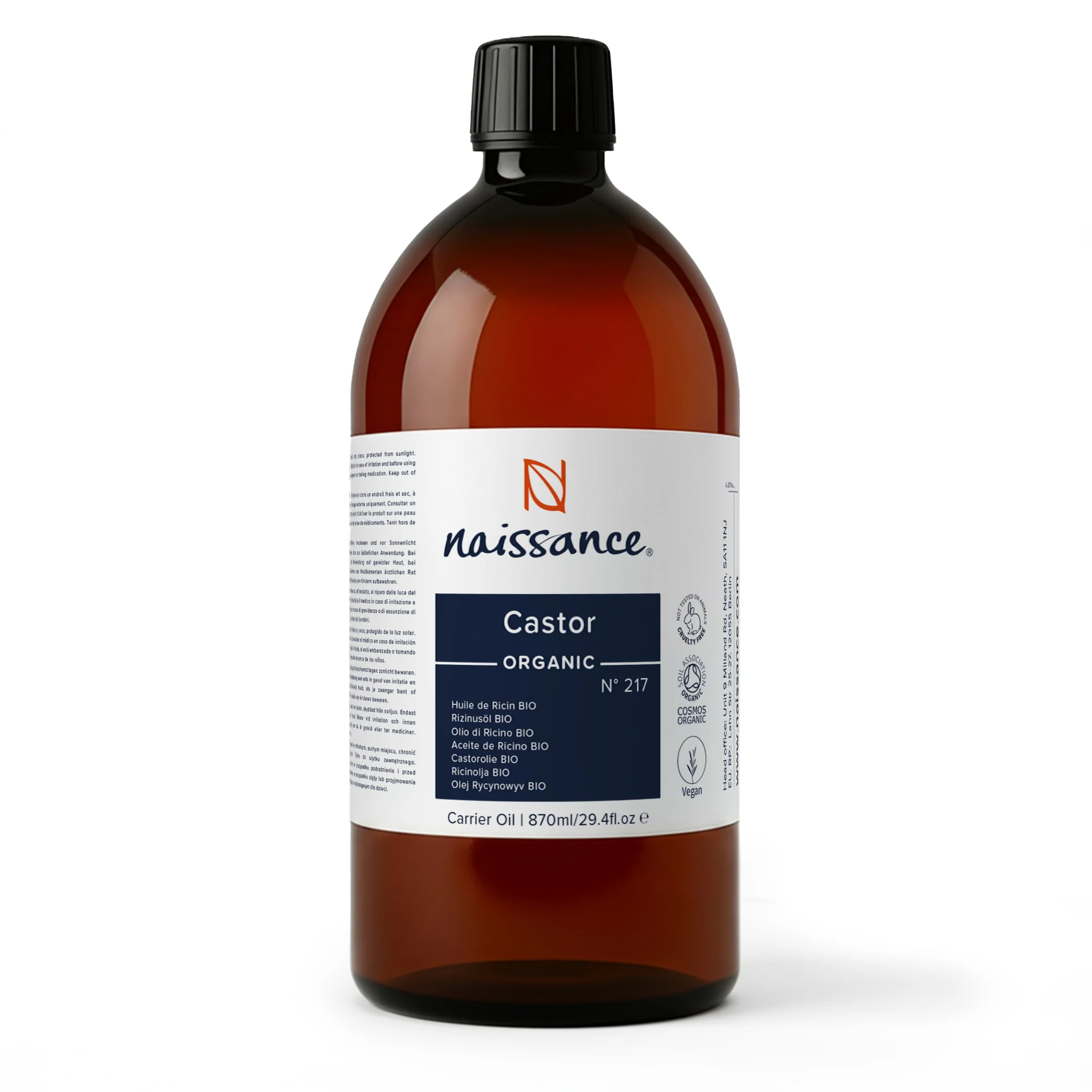Castor Organic Oil (No. 217) Premium - Image 5