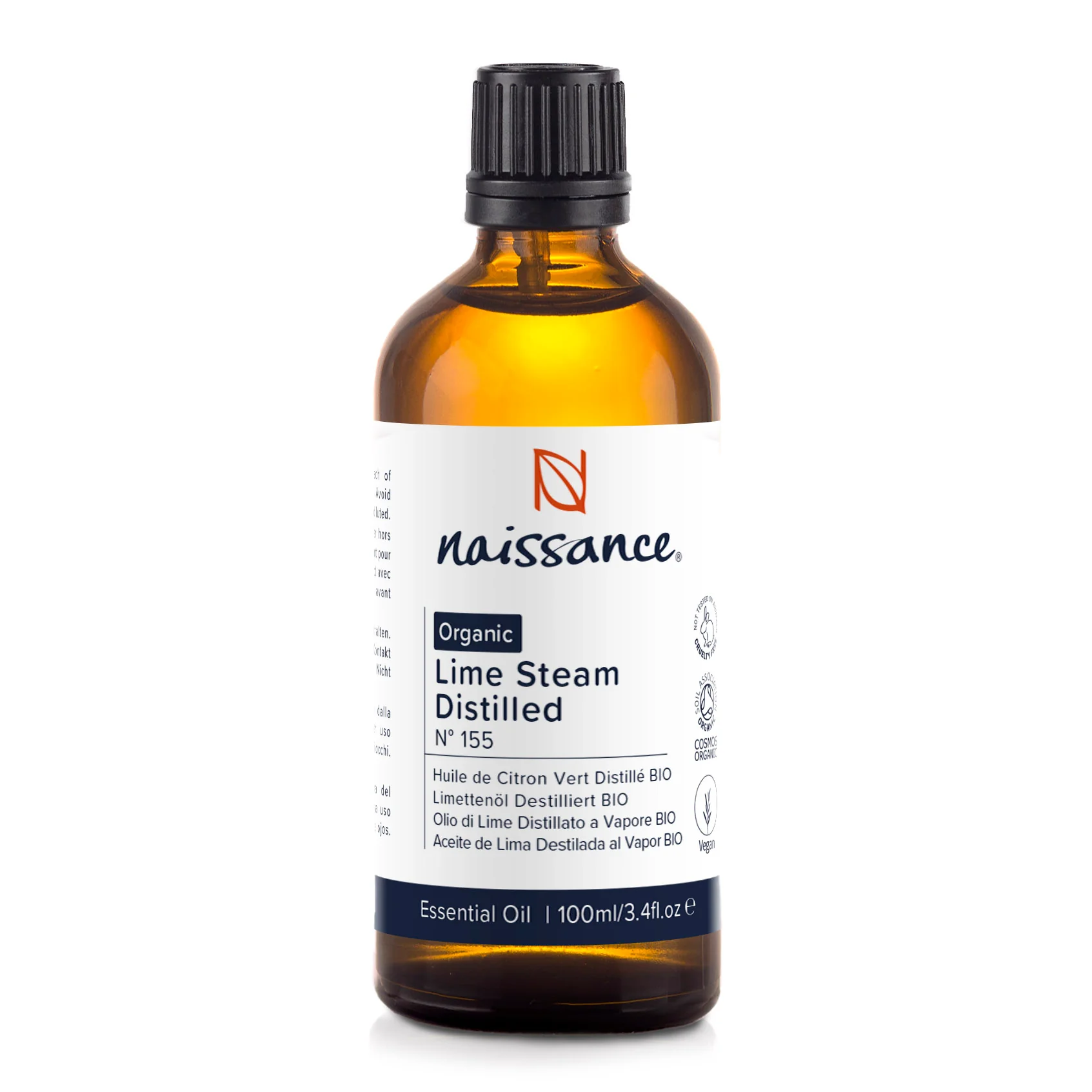 Lime Distilled Organic Essential Oil (No. 155) - Image 4