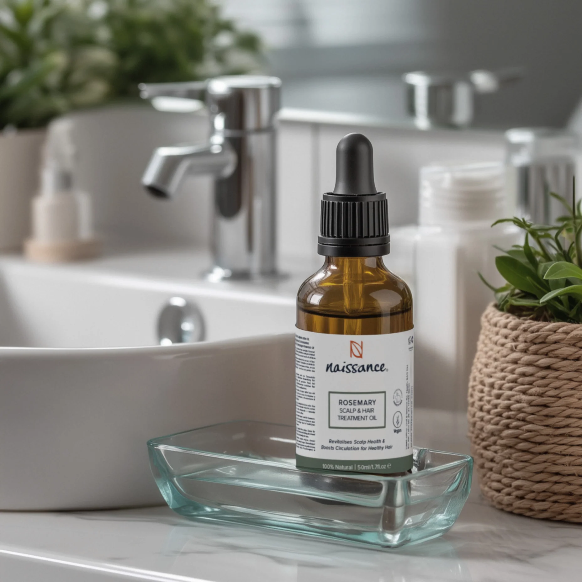 Rosemary Hair & Scalp Oil – with Jojoba & Argan Oils - Image 4
