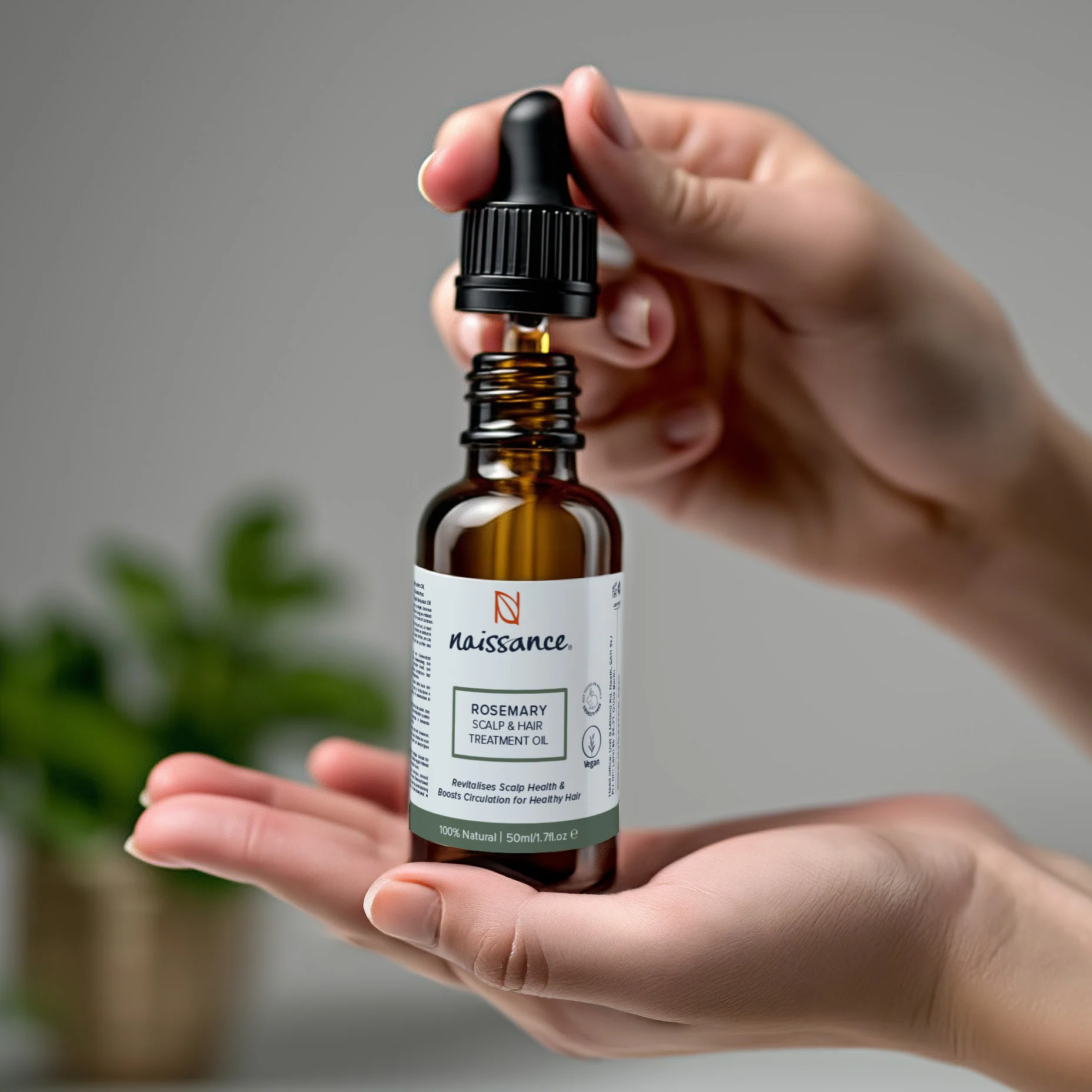 Rosemary Hair & Scalp Oil – with Jojoba & Argan Oils - Image 5