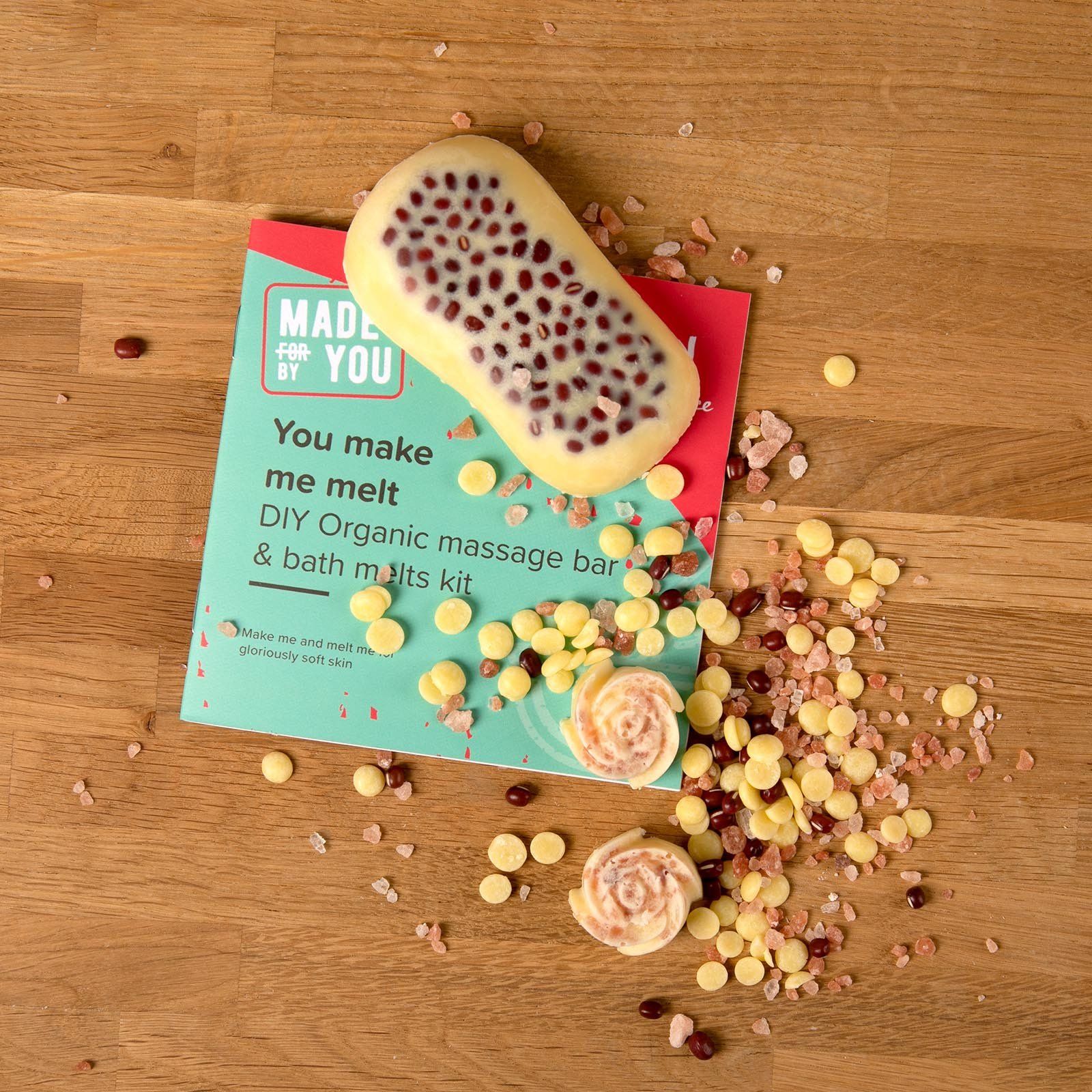 You Make Me Melt - DIY Organic Massage Bar and Bath Melts Kit - Image 3